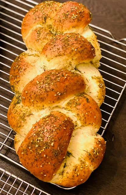 Za'tar and Fresh Dill Challah