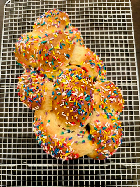 Rainbow Sprinkle Challah